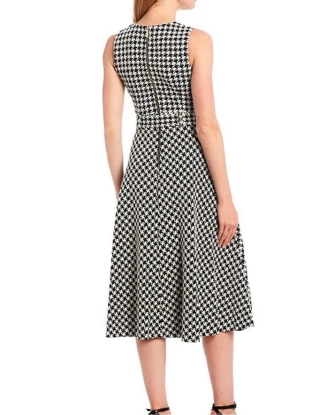 NWT Calvin Klein Houndstooth Dress, 4 - Picture 3 of 9